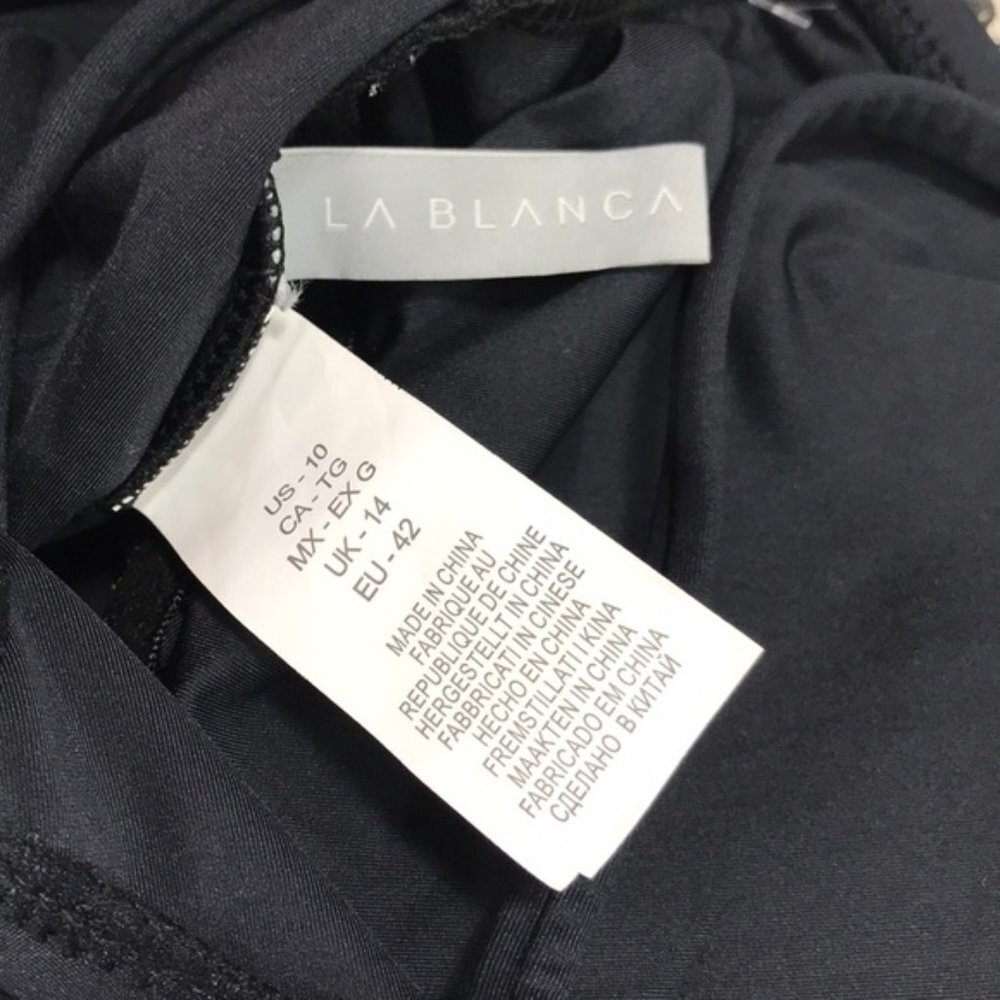 NWOT La Blanca Goddess One-Shoulder Swimsuit - Picture 6 of 6